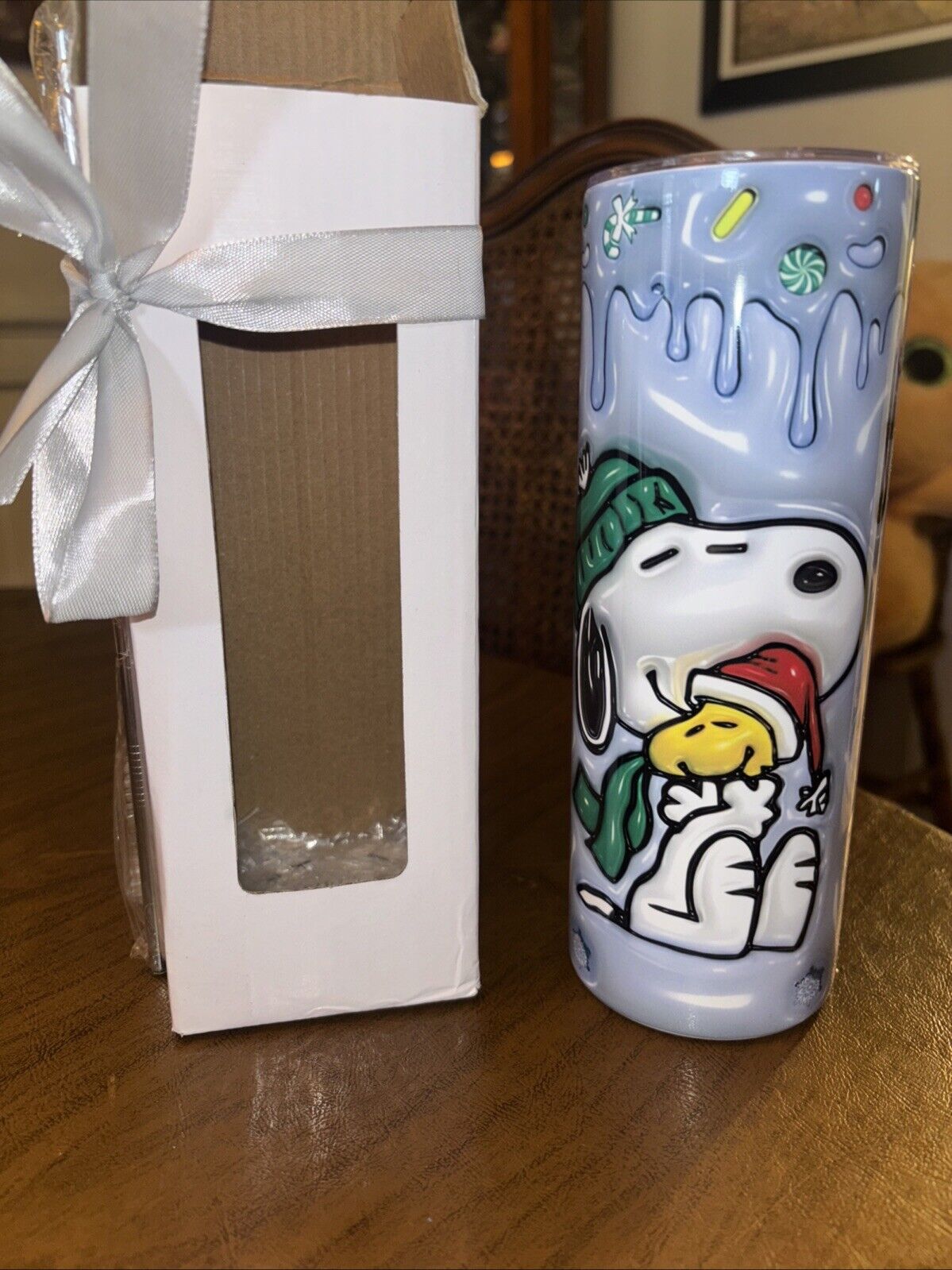 Starbucks Xmas Snoopy W/Woodstock Stainless Steel Travel Tumblr Gift Ready - Sold on eBay March 2nd, 2025 for $87.00