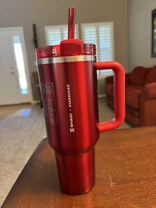 Starbucks X Stanley 2023 Holiday Red 40oz Tumbler (Limited Edition) IN HAND - Sold on eBay November 12th, 2023 for $150.00