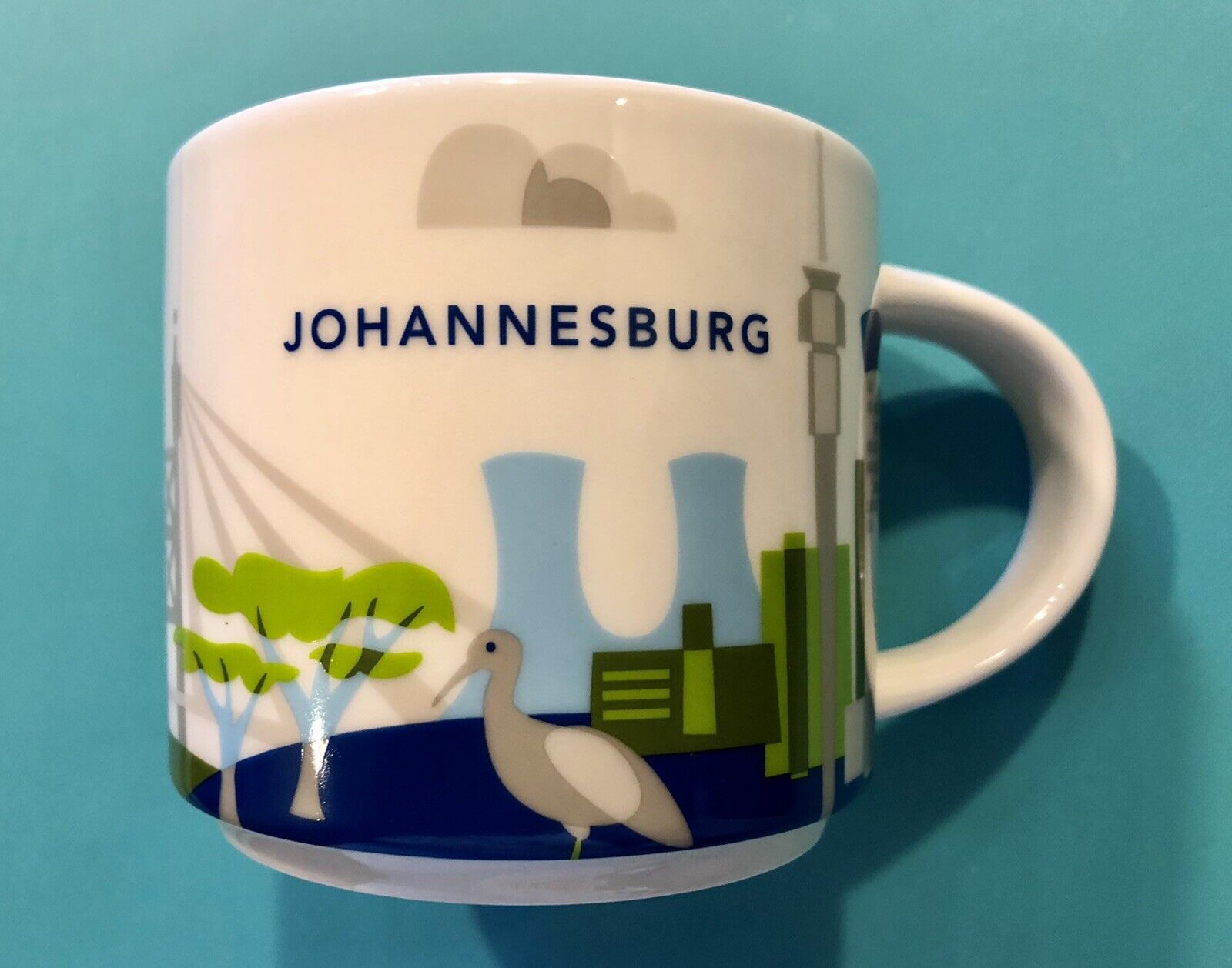 STARBUCKS COFFEE MUG - JOHANNESBURG , SOUTH AFRICA ?? - Sold on eBay March 12th, 2025 for $70.00