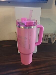 Starbucks x Stanley Winter Pink 40oz Quencher Tumbler *LIMITED RELEASE* Jan 2024 - Sold on eBay January 13th, 2024 for $218.50 (14 bids) 