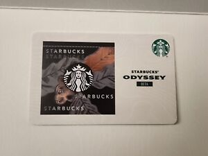 Starbucks Odyssey Gift Card - Limited Edition Unique Exclusive Collectible! - Sold on eBay March 12th, 2024 for $177.50 (4 bids) 