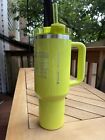 Starbucks x Stanley Lime Green Shimmer 40oz Tumbler Authentic - Sold on eBay August 26th, 2024 for $80.00