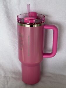 Stanley x Starbucks TARGET WINTER PINK  40 oz 2024 Stainless Steel Tumbler - Sold on eBay January 20th, 2024 for $250.00