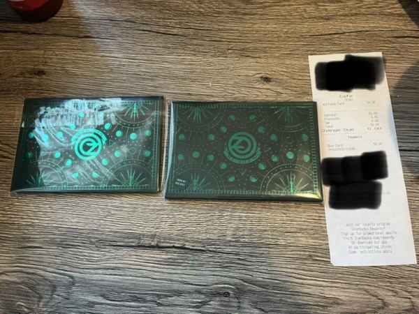 Limited Starbucks & WICKED Metal gift card 2024 - Sold on eBay October 22nd, 2024 for $200.00