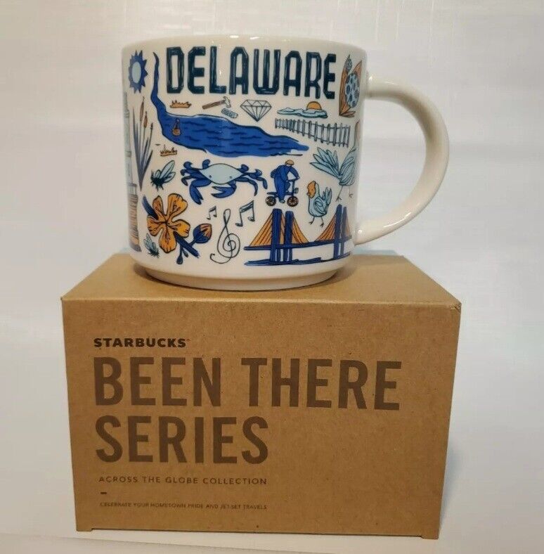 2 Mug Lot - Starbucks 14 Fl Oz. Mug PHILADELPHIA & Been There DELAWARE - Sold on eBay February 20th, 2025 for $69.99