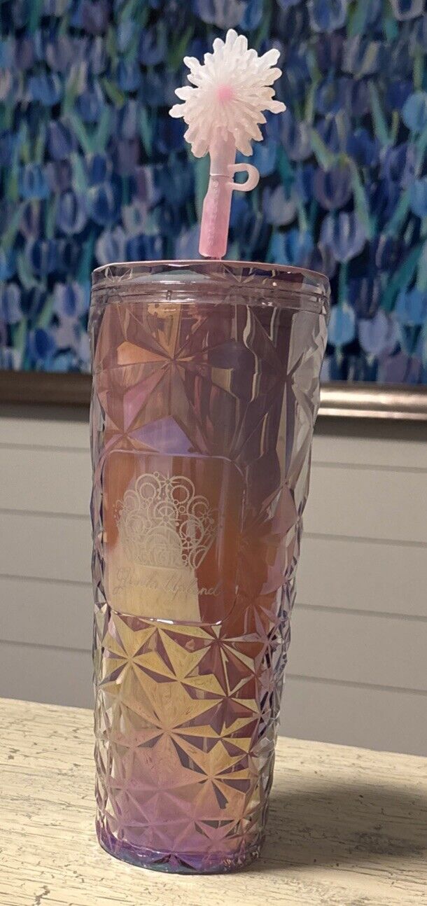 2024 Wicked + Starbucks - Glinda Prism Cold Cup + Straw Topper - 24 oz - Sold on eBay January 2nd, 2025 for $125.00 (1 bids) 