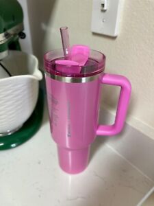 Stanley x Starbucks Winter Pink 40oz Tumbler 2024 Target Limited Edition - Sold on eBay January 10th, 2024 for $285.00