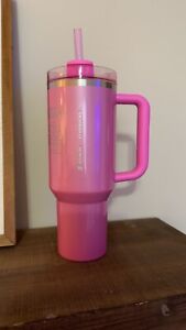 Starbucks x Stanley Winter Pink 2024 - Sold on eBay January 7th, 2024 for $225.50 (23 bids) 