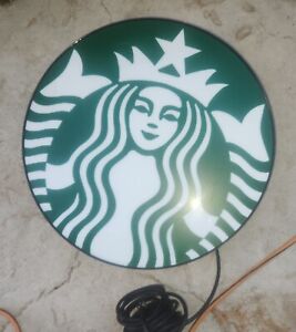 Vintage Starbucks Coffee Lighted Store Advertising Sign 18 1/4" - Sold on eBay July 15th, 2023 for $180.00