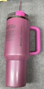 Stanley + Starbucks 2024 Winter Pink 40oz Tumbler New Target Exclusive - Sold on eBay January 10th, 2024 for $281.00 (36 bids) 