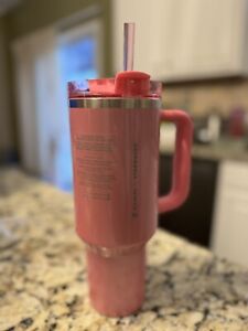 Stanley x Starbucks Exclusive 2024 Pink 40oz Tumbler NEW Early Release - Sold on eBay December 30th, 2023 for $175.00