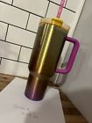 Stanley Starbucks Summer Sunset Tumbler 40 Oz Purple Yellow Gold Gradient NWT - Sold on eBay April 22nd, 2024 for $179.99