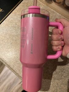 starbucks stanley cup pink 40oz - Sold on eBay January 4th, 2024 for $215.00