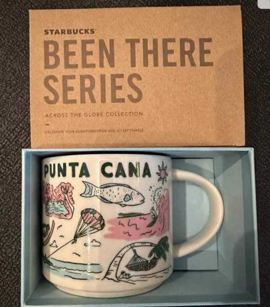 Starbucks Punta Cana BEEN THERE mug 14 oz.  Brand NEW unused In Box With SKU - Sold on eBay June 26th, 2024 for $94.99