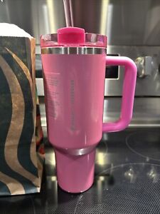Stanley x Starbucks Exclusive 2024 Winter Pink 40oz Tumbler NEW SHIPS ASAP?? - Sold on eBay January 13th, 2024 for $285.99