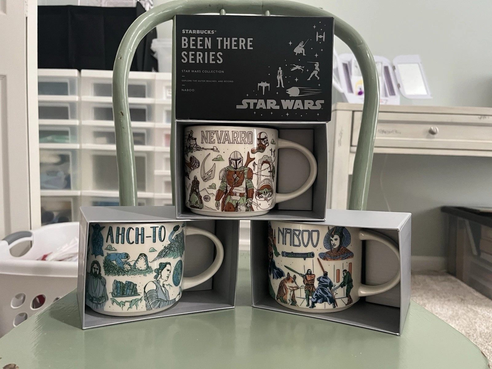 Disney Star Wars Mug Set 2022 Starbucks Been There Series Nevarro Ahch-To Naboo - Sold on eBay May 5th, 2025 for $119.99