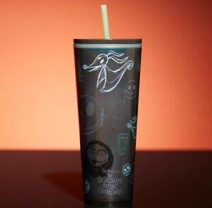 Disney The Nightmare Before Christmas Starbucks Tumbler with Straw - Sold on eBay October 4th, 2023 for $207.50 (47 bids) 