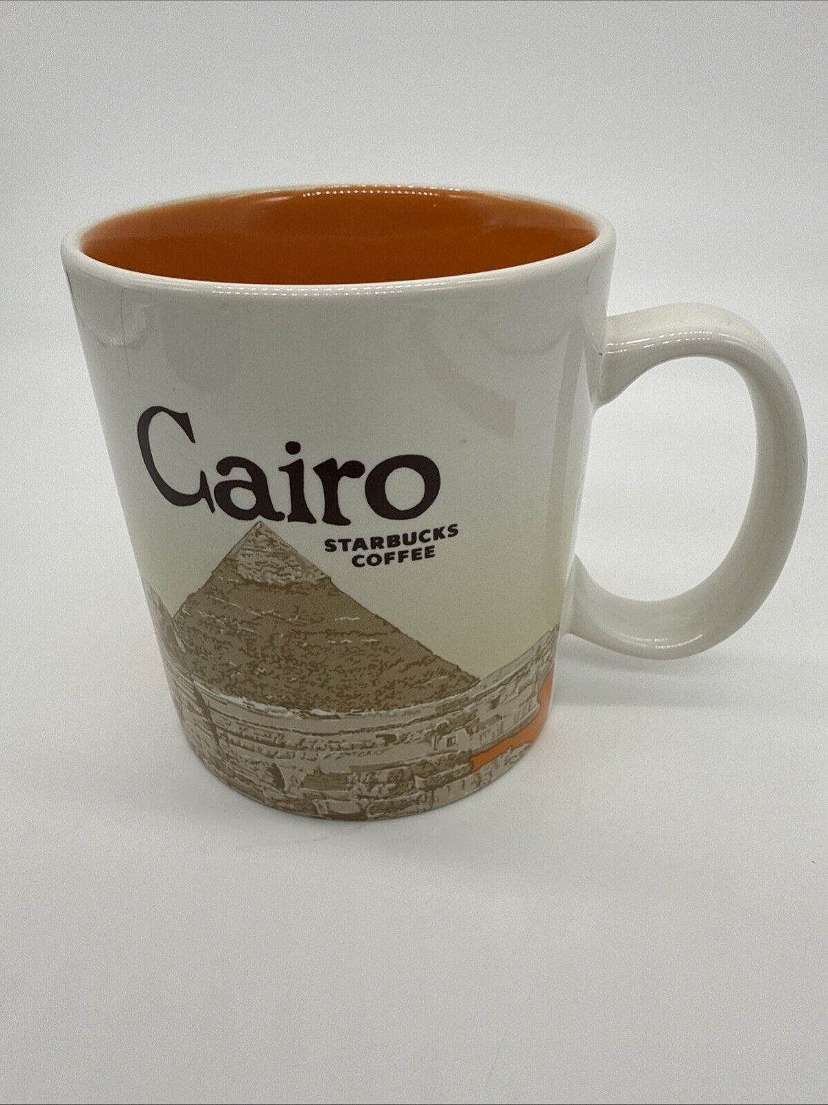2017 Starbucks CAIRO Mug Collector Series Global Icon Egypt 16 oz RARE Pyramids - Sold on eBay December 29th, 2024 for $100.00