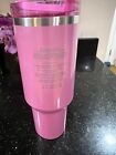 New 2024 Starbucks x Stanley Cup Pink Holiday Tumbler 40 oz - Sold on eBay February 9th, 2024 for $910.00 (45 bids) 