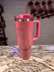 Stanley x Starbucks Exclusive 2024 Pink 40oz Tumbler NEW Early Release!!! - Sold on eBay January 5th, 2024 for $205.00 (28 bids) 