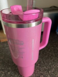 stanley x starbucks pink 40 ounce tumbler - Sold on eBay February 27th, 2024 for $200.00