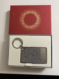 Starbucks Swarovski Crystal Gift Card Silver Limited Edition New Mini Keychain - Sold on eBay December 1st, 2023 for $175.00