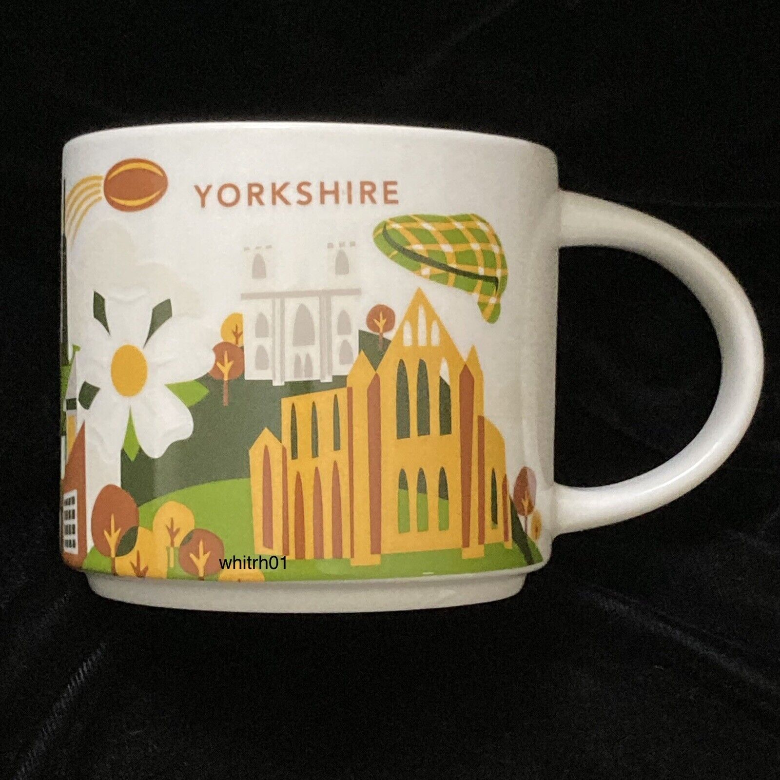 Starbucks Yorkshire YAH Mug York Minster Shambles Abbey Pudding Tea Railway New - Sold on eBay January 8th, 2025 for $74.99