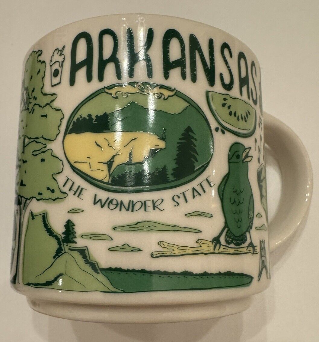 RARE Starbucks Been There Series  ARKANSAS 14 Oz Coffee Mug Collectible 2018 - Sold on eBay March 8th, 2025 for $69.00