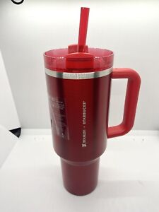 Starbucks x Stanley Holiday 2023 Collab (40 oz) Red Tumbler Mug . Fast shipping - Sold on eBay November 23rd, 2023 for $165.00