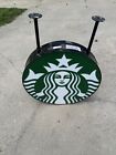 Authentic Double-sided Starbucks Coffee Sign 24” - Sold on eBay March 24th, 2024 for $114.50 (2 bids) 