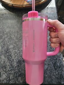 Stanley x Starbucks 2024 Winter Pink 40oz Tumbler Target Exclusive - Sold on eBay January 9th, 2024 for $282.00 (14 bids) 