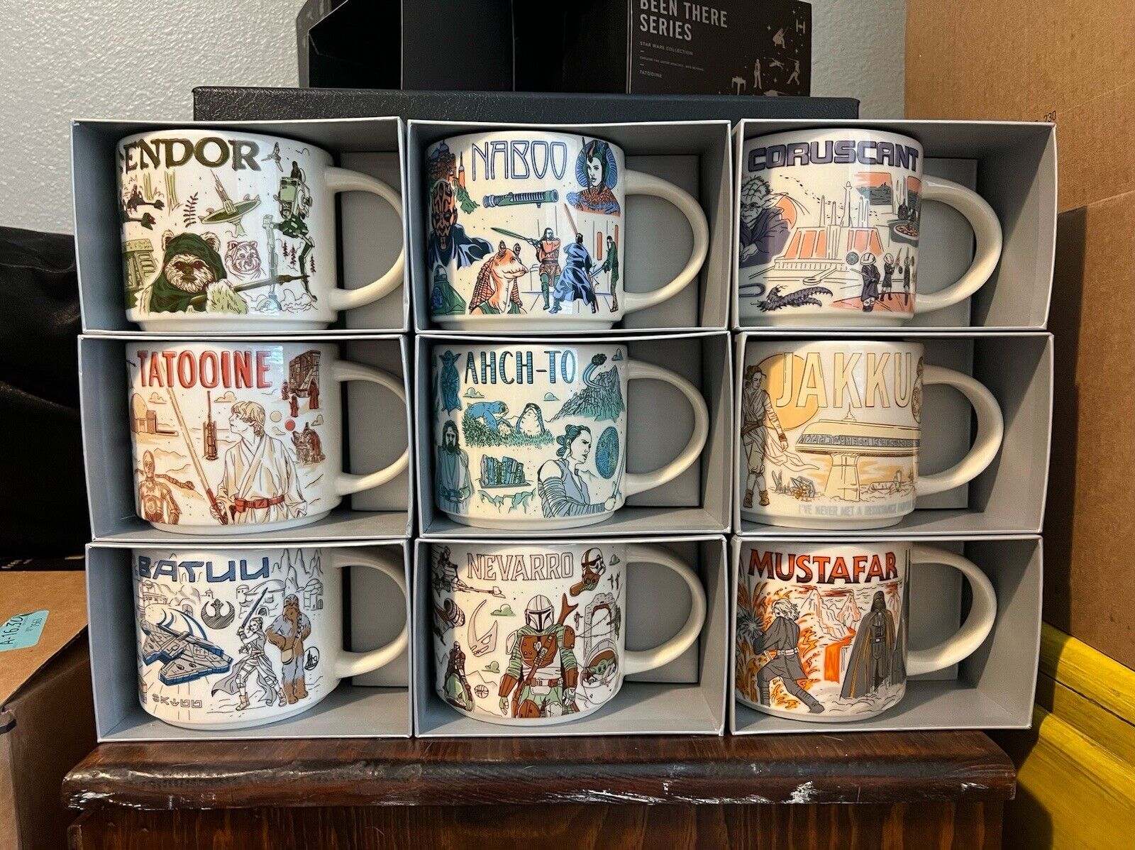 starbucks been there mugs Star Wars - Sold on eBay March 14th, 2025 for $320.00