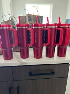 Starbucks X Stanley Red Cup Christmas Holiday 2023?? Limited, Ready To Ship! - Sold on eBay November 14th, 2023 for $170.00