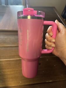STANLEY x STARBUCKS TUMBLER 40oz WINTER PINK NEW - Sold on eBay February 8th, 2024 for $250.00