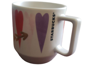 Starbucks Painted Hearts Coffee Mug Ceramic Tea Cup Love 12oz Valentines Day New - Sold on eBay March 3rd, 2024 for $500.00