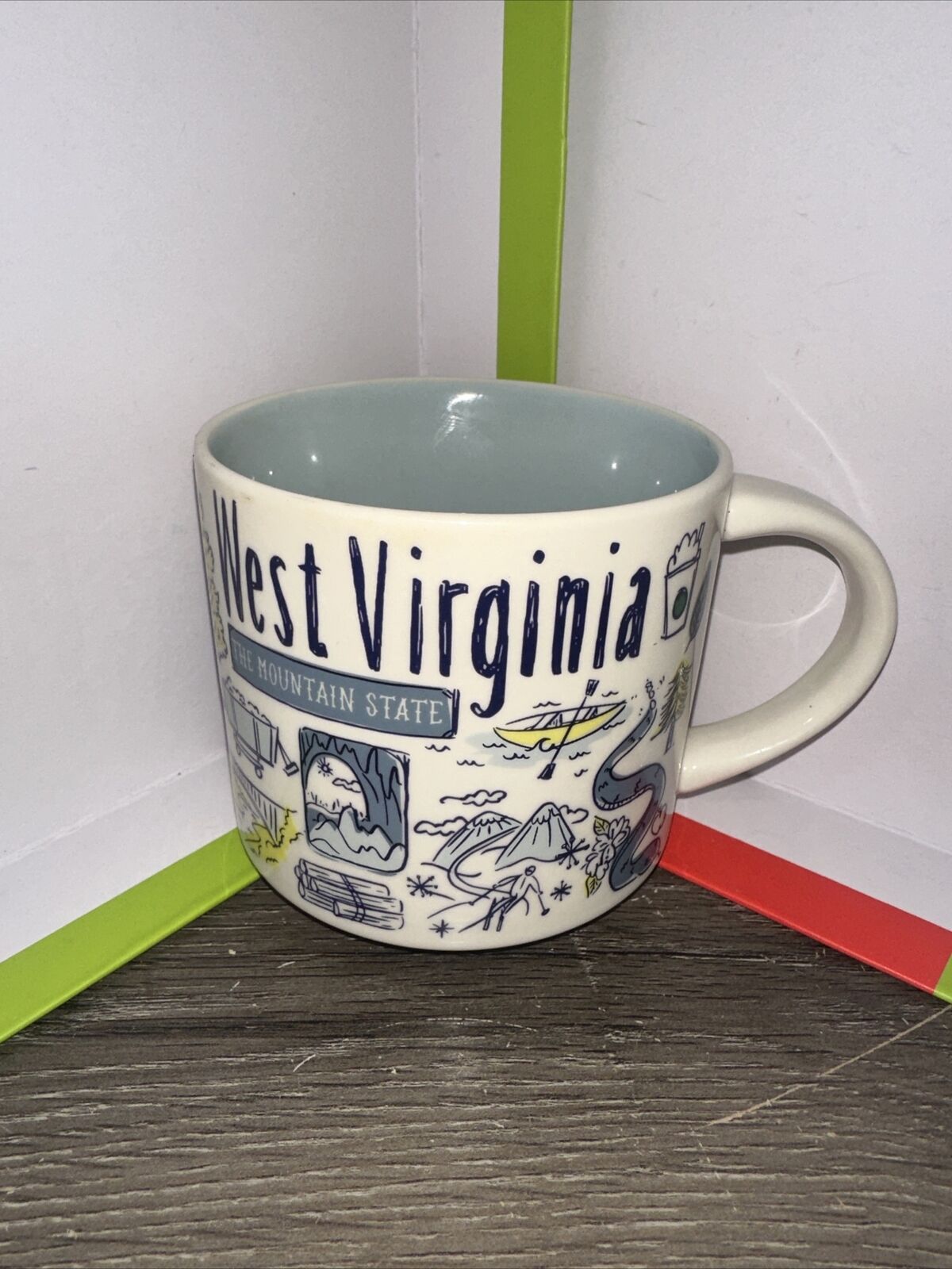 Starbucks Mug West Virginia WV Been There Series 14oz - No box - Sold on eBay February 6th, 2025 for $89.99