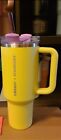 BNWT Starbucks Stanley Thailand Tumbler 2024 Lime Green And Purple 40oz - Sold on eBay March 1st, 2024 for $128.49 (2 bids) 