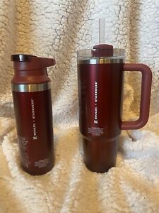 Starbucks Stanley Holiday Release 2023 Collab Mexico Duo 30oz. Cold Cup & 16oz. - Sold on eBay December 3rd, 2023 for $250.00
