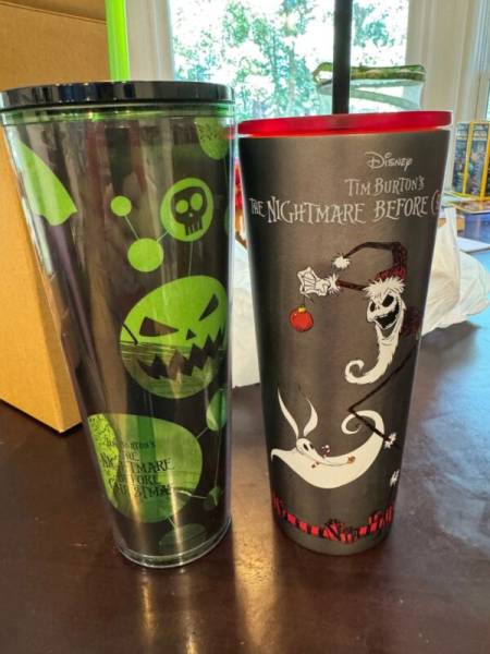 Nightmare Before Christmas - Stainless Steel Starbucks Tumbler BUNDLE! - Sold on eBay October 23rd, 2024 for $119.99