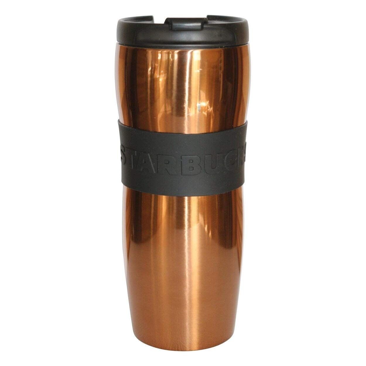 Starbucks Tumbler 12 oz “Copper Lucy 2” Stainless Steel RARE 2006 SKU 011082069 - Sold on eBay March 1st, 2025 for $149.99