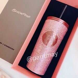 Starbucks Asia Exclusiv BLACKPINK Rhinestone Bling Cold Cup 16oz NEW (US SELLER) - Sold on eBay July 22nd, 2023 for $399.99