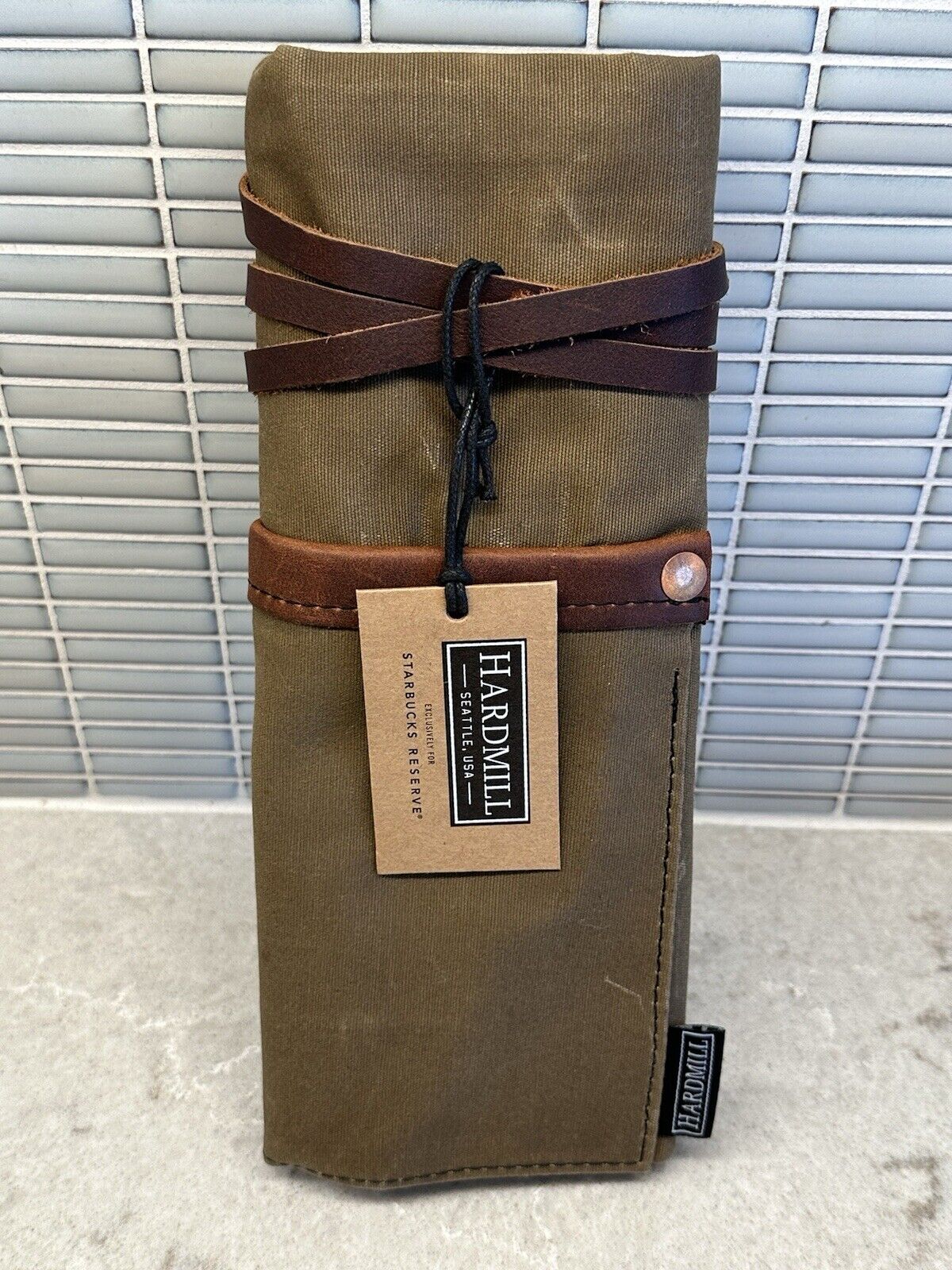 Starbucks Reserve Roastery Waxed Cotton Hardmill Apron Barista Seattle - Sold on eBay January 9th, 2025 for $169.99