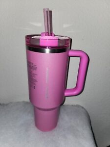 2024 Stanley x Starbucks Pink 40oz Tumbler New Target Exclusive IN HAND Ship Now - Sold on eBay January 4th, 2024 for $360.00 (41 bids) 
