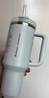 Powder Blue Spring Starbucks x Stanley Exclusive Tumbler.  STILL IN BOX - Sold on eBay April 9th, 2024 for $120.00 (1 bids) 
