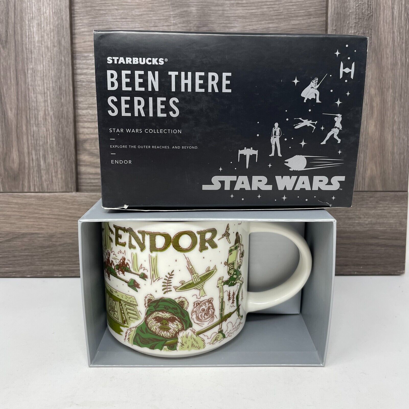Starbucks Star Wars Endor Mug Been There Series 2021 14oz Disney Parks Ewok New - Sold on eBay December 15th, 2024 for $84.99