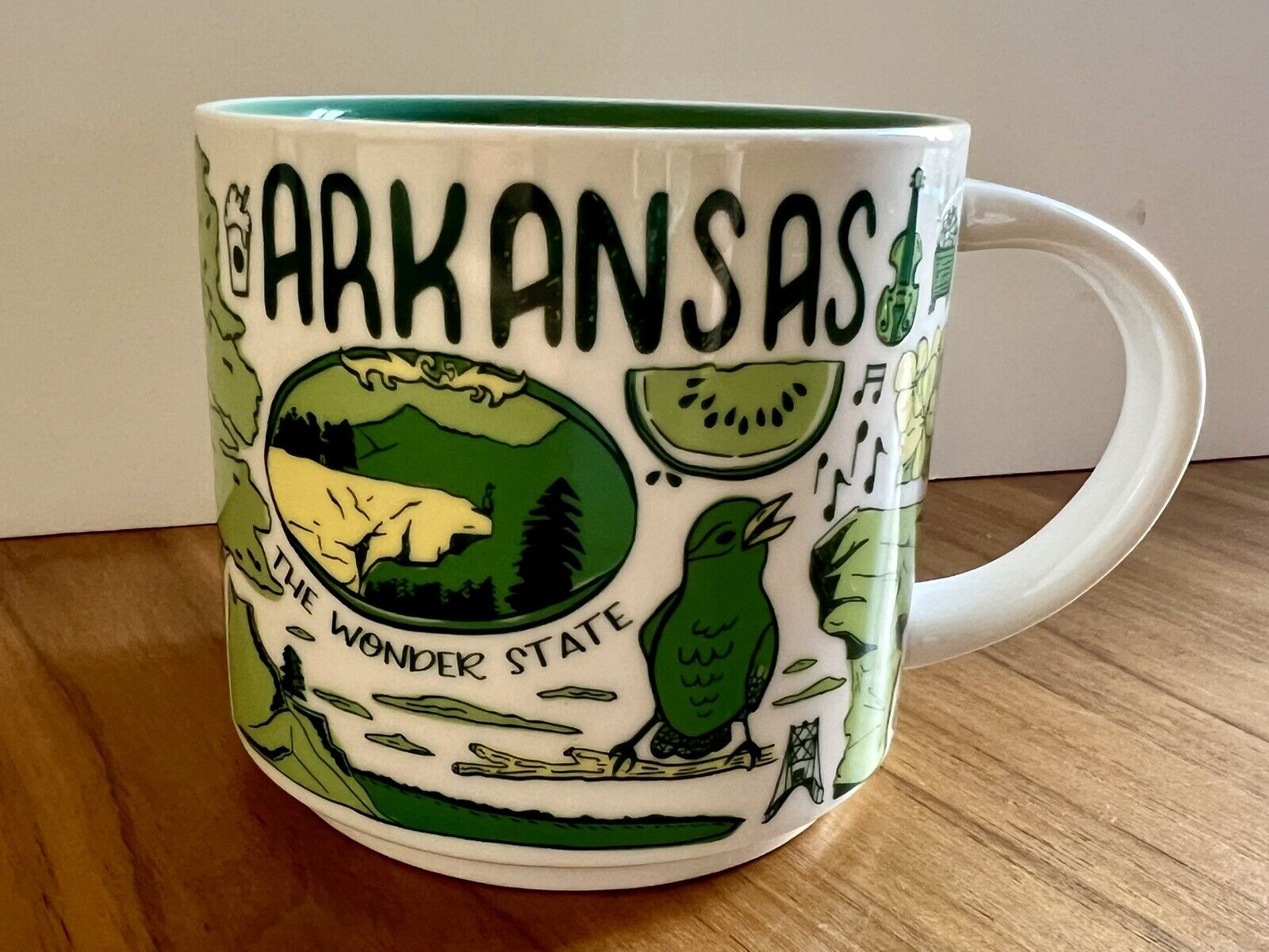 2018 Starbucks ARKANSAS 14 oz Mug Been There Series Across Globe Collection RARE - Sold on eBay December 4th, 2024 for $97.50