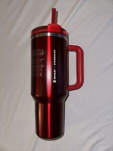 Starbucks x Stanley Red 40oz Holiday Thirst Quencher Limited Edition 2023!!! - Sold on eBay December 15th, 2023 for $195.98