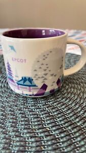 Disney World EPCOT Starbucks You Are Here Mug -- RARE -- PURPLE Monorail Stripe - Sold on eBay November 4th, 2023 for $150.00