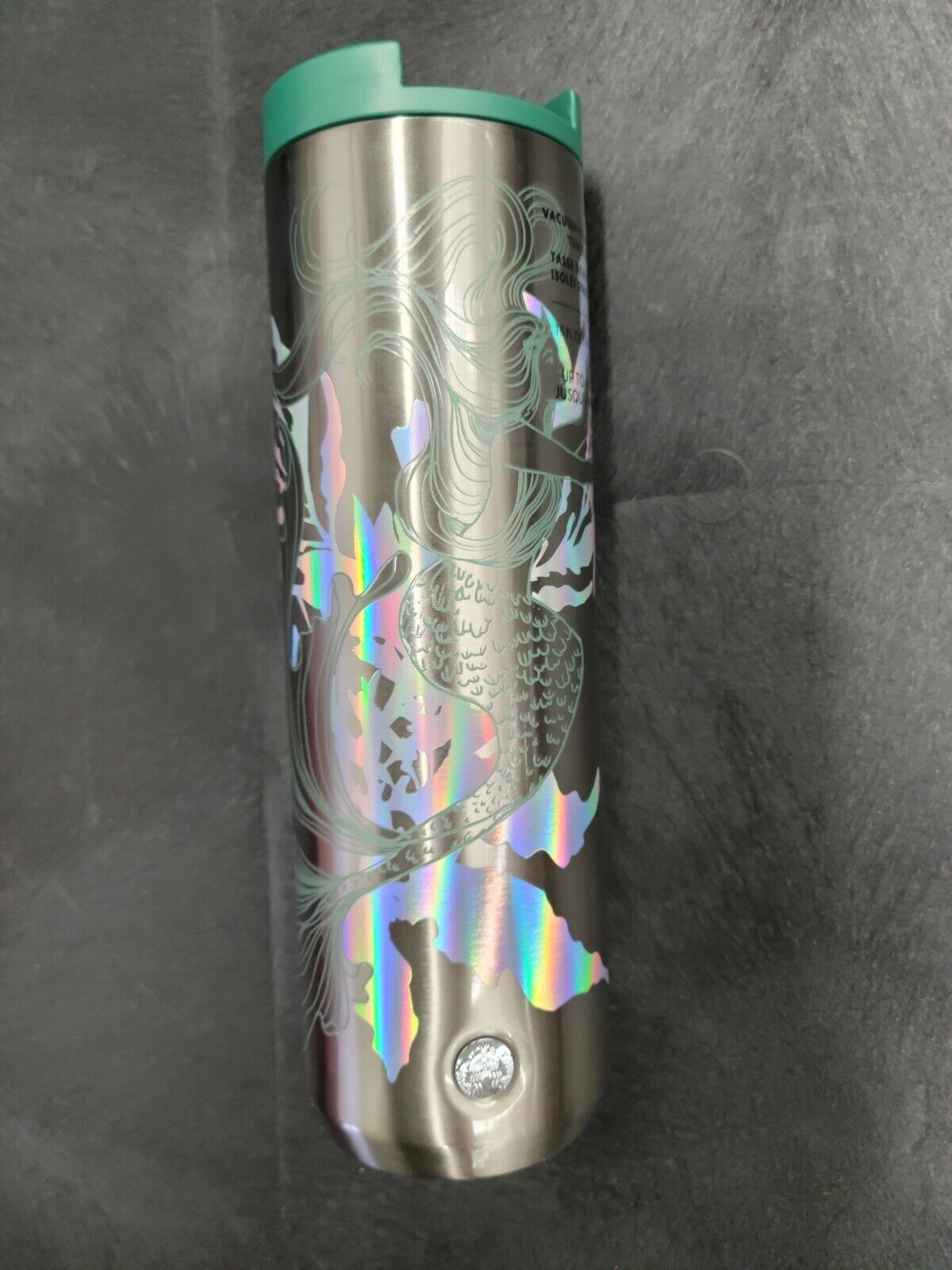 Starbucks Mermaid Siren Ss Bottle 16 Oz Insulated Tubler 2022 Iridescent - Sold on eBay January 31st, 2025 for $70.00