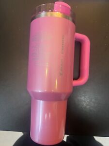 Stanley x Starbucks Exclusive 2024 Pink 40oz Tumbler NEW Early Release!!! - Sold on eBay January 4th, 2024 for $200.00